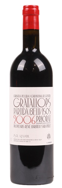 2006 Sara y René Viticultors Priorato Tinto Gratallops Partida Bellvisos, 750ml