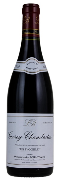 2016 Lucien Boillot & Fils Gevrey-Chambertin Les Evocelles, 750ml