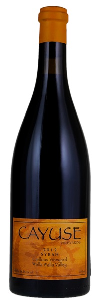 2012 Cayuse Cailloux Vineyard Syrah, 750ml