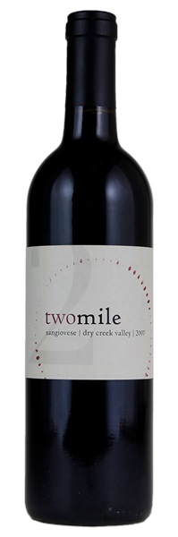 2007 Two Mile Polesky-Lentz Vineyards Sangiovese, 750ml