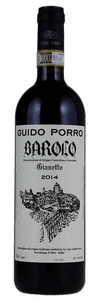 2014 Guido Porro Barolo Gianetto, 750ml