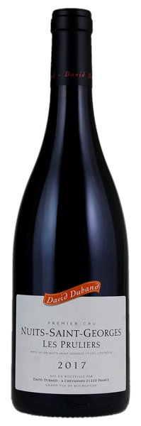 2017 David Duband Nuits-St.-Georges Les Pruliers, 750ml