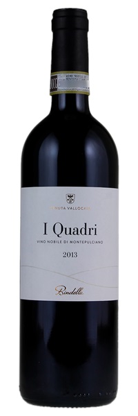 2013 Bindella Vino Nobile de Montepulciano I Quadri Tenuta Vallocaia, 750ml