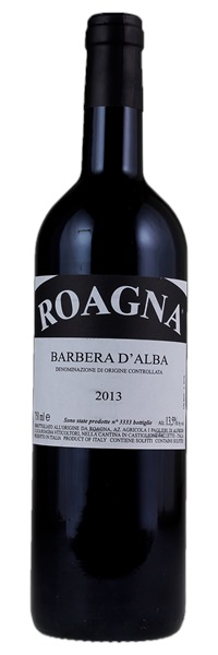 2013 I Paglieri - Roagna Barbera d'Alba, 750ml