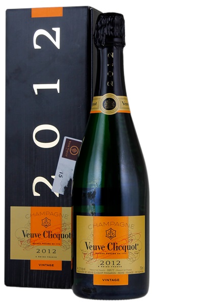 2012 Veuve Clicquot Ponsardin Brut Vintage, 750ml