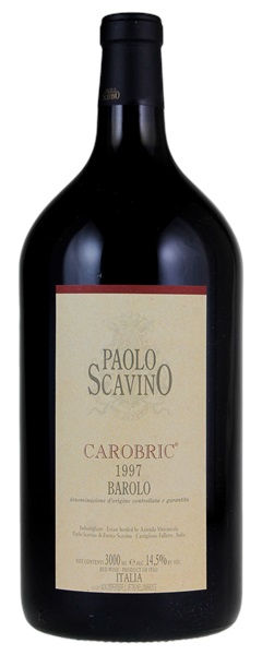 1997 Paolo Scavino Barolo Carobric, 3.0ltr