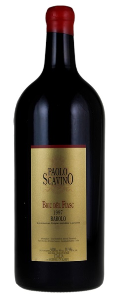 1997 Paolo Scavino Barolo Bric del Fiasc, 5.0ltr