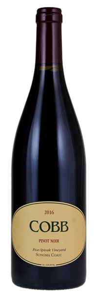 2016 Cobb Rice-Spivak Vineyard Pinot Noir, 750ml