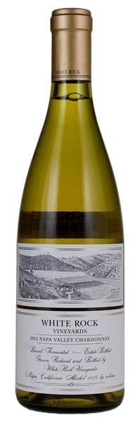 2012 White Rock Barrel Fermented Chardonnay, 750ml