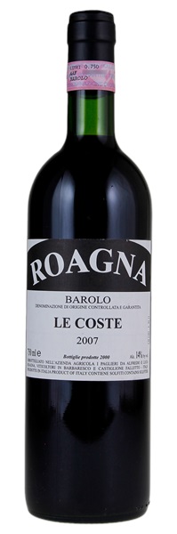 2007 I Paglieri - Roagna Barolo Le Coste, 750ml