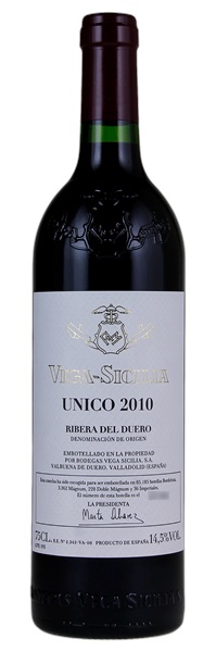 2010 Vega Sicilia Unico, 750ml