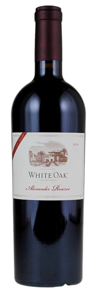 2008 White Oak Vineyards Reserve Red, 750ml