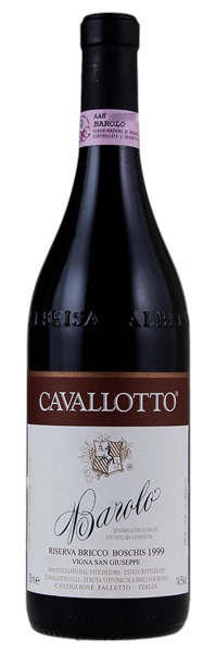 1999 Cavallotto Barolo Riserva Bricco Boschis Vigna San Giuseppe, 750ml