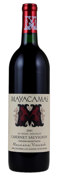 2001 Mayacamas Cabernet Sauvignon, 750ml