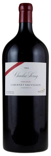 1994 Charles Krug Vintage Selection Cabernet Sauvignon, 6.0ltr