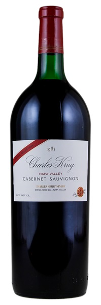 1983 Charles Krug Vintage Selection Cabernet Sauvignon, 1.5ltr
