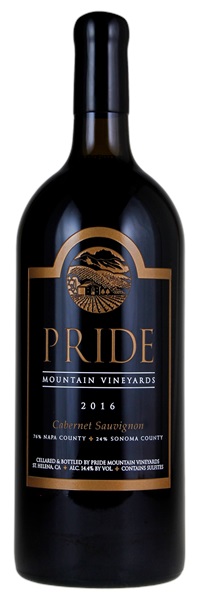 2016 Pride Mountain Cabernet Sauvignon, 3.0ltr