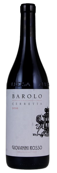 2016 Giovanni Rosso Barolo Cerretta, 750ml