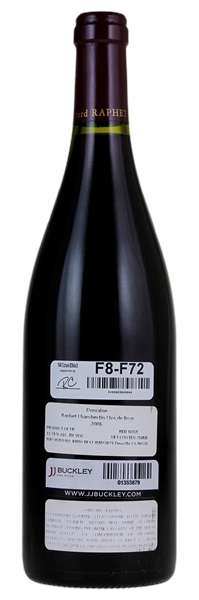 2006 Gerard Raphet Chambertin Clos de Beze