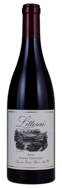2003 Littorai Summa Vineyard Pinot Noir, 750ml