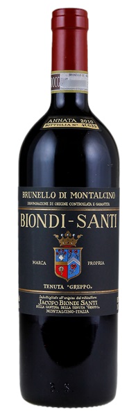 2010 Biondi-Santi Tenuta Il Greppo Brunello di Montalcino, 750ml