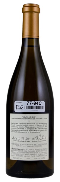 2018 Morlet Family Vineyards Coup de Coeur Chardonnay, 750ml