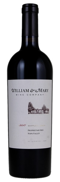 2017 William & Mary Wine Company Shifflett Ranch Red, 750ml
