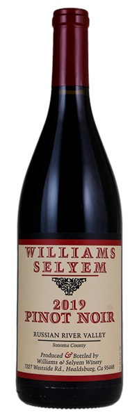 2019 Williams Selyem Russian River Valley Pinot Noir, 750ml