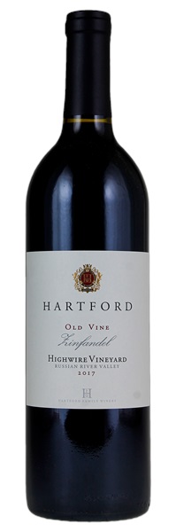 2017 Hartford Family Wines Highwire Vineyard Zinfandel, 750ml