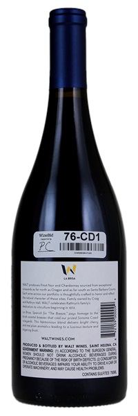 2018 WALT La Brisa Pinot Noir, 750ml