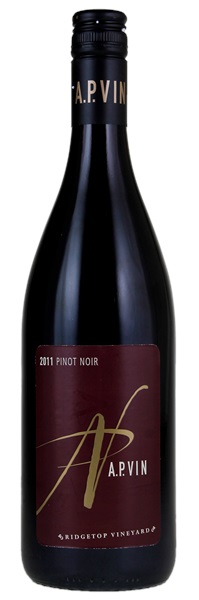2011 A.P. Vin Ridgetop Vineyard Pinot Noir (Screwcap), 750ml
