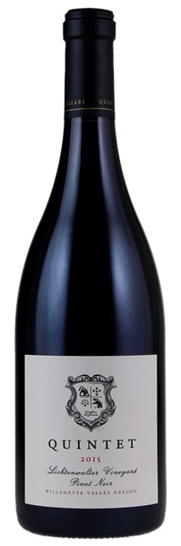 2015 Quintet Cellars Lichtenwalter Vineyard Pinot Noir, 750ml