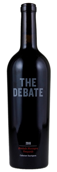 2018 The Debate Artalade Montagna Vineyards Cabernet Sauvignon, 750ml