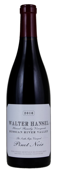2016 Walter Hansel South Slope Pinot Noir, 750ml
