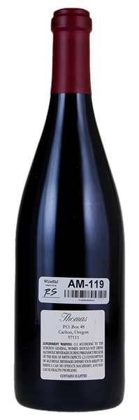 2019 Thomas Winery Pinot Noir, 750ml