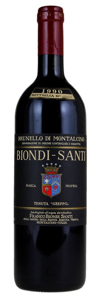 1990 Biondi-Santi Tenuta Il Greppo Brunello di Montalcino, 750ml
