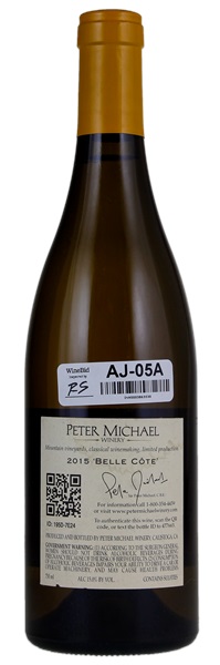 2015 Peter Michael Belle Cote Chardonnay, 750ml