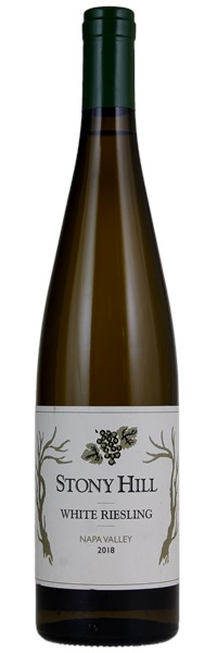 2018 Stony Hill White Riesling, 750ml