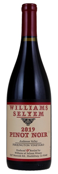 2019 Williams Selyem Ferrington Vineyard Pinot Noir, 750ml