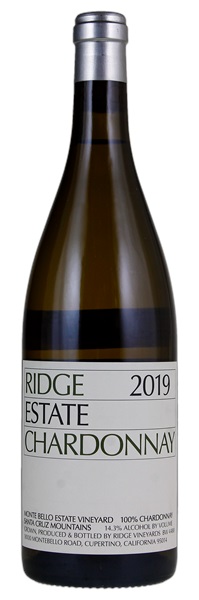2019 Ridge Santa Cruz Mountain Estate Chardonnay, 750ml