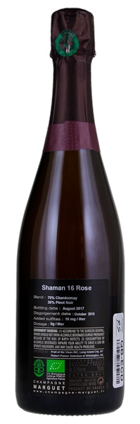 N.V. Marguet Grand Cru Shaman 16 Rosé, 750ml