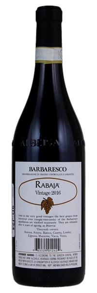 2016 Produttori del Barbaresco Barbaresco Rabaja Riserva, 750ml