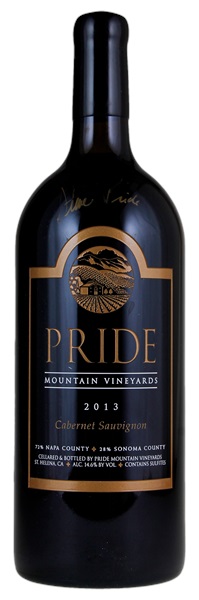 2013 Pride Mountain Cabernet Sauvignon, 3.0ltr