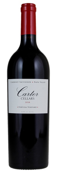 2018 Carter Cellars Fortuna Vineyard Cabernet Sauvignon, 750ml