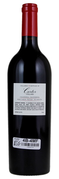 2018 Carter Cellars Fortuna Vineyard Cabernet Sauvignon, 750ml