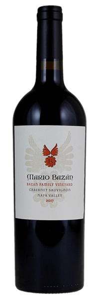 2017 Mario Bazan Bazan Family Vineyard Cabernet Sauvignon, 750ml