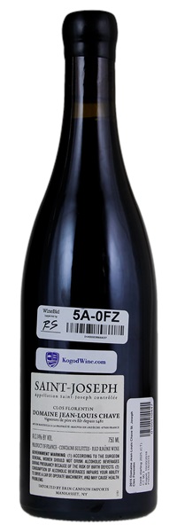 2015 Jean-Louis Chave Saint-Joseph Clos Florentin, 750ml