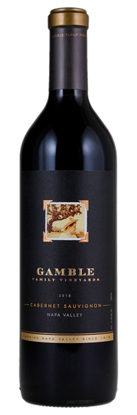 2018 Gamble Family Vineyards Cabernet Sauvignon, 750ml