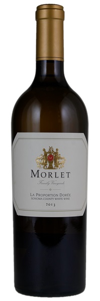 2013 Morlet Family Vineyards La Proportion Doree, 750ml