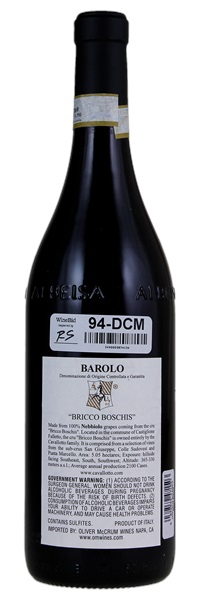 2010 Cavallotto Barolo Bricco Boschis, 750ml